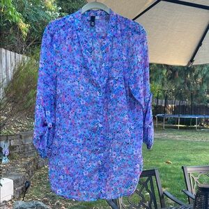 Kut from the Cloth Multicolor Floral Blouse